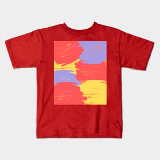 Colorful splash of color Kids T-Shirt